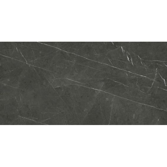 Carrelage sol poli effet marbre Black light 120x260 cm