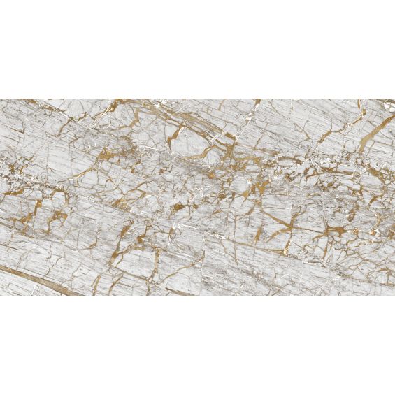 Carrelage sol et mur effet marbre brillant Hotel luxe Sunset poli 60x120 cm