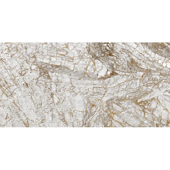 Carrelage sol et mur effet marbre brillant Hotel luxe Sunset poli 60x120 cm