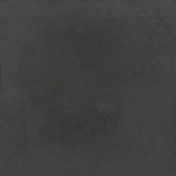 Carrelage sol effet béton Cemento anthracite rectifié 60x60 cm