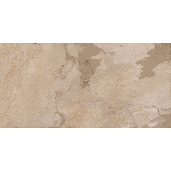 Carrelage sol extérieur effet pierre Roc beige R10 3060cm