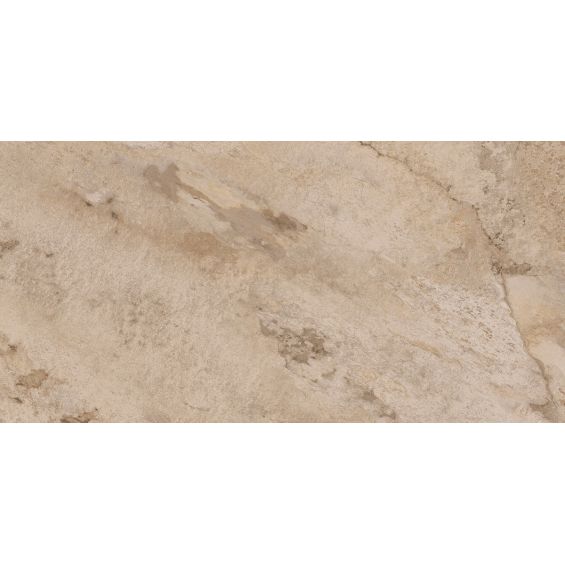 Carrelage sol extérieur effet pierre Roc beige R10 3060cm