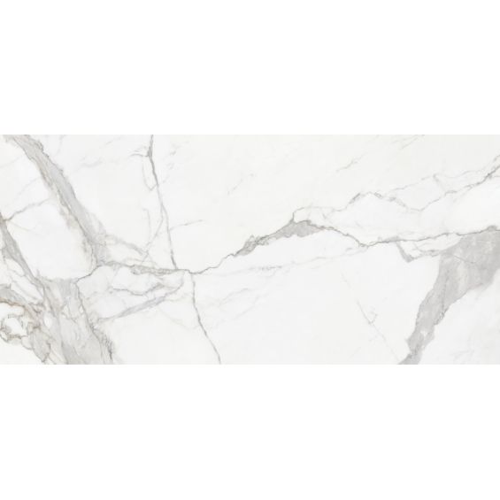 Carrelage sol et mur effet marbre brillant Hotel luxe poli 120x260 cm