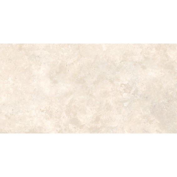 Carrelage sol extérieur effet travertin Tivolicrème R11 60x120 cm