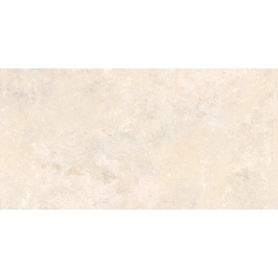 Carrelage sol extérieur effet travertin Tivolicrème R11 60x120 cm