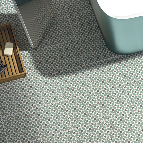 Carrelage sol effet carreaux de ciment Classico manila warm 2020 cm