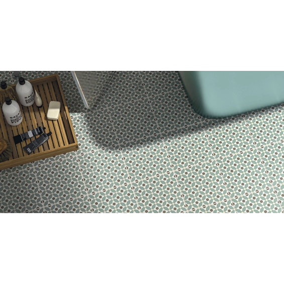 Carrelage sol effet carreaux de ciment Classico manila warm 2020 cm