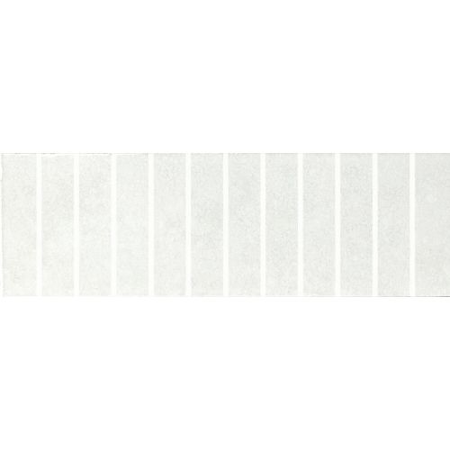 Carrelage mur effet zellige Riad blanc grisé 10x30 cm