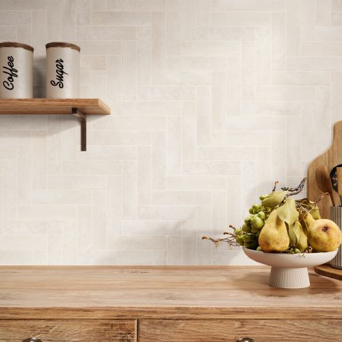 Carrelage mur effet zellige...