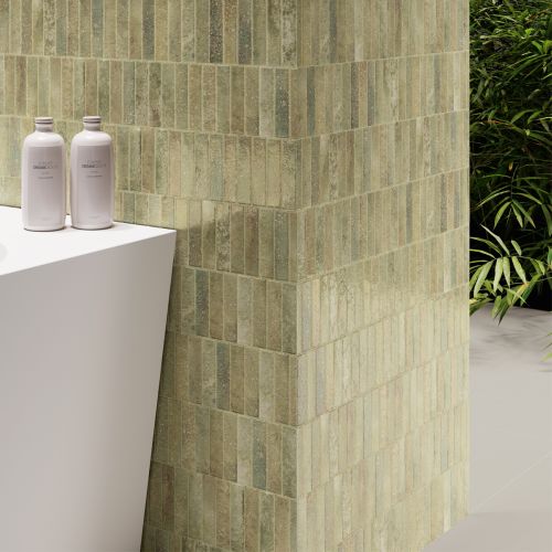 Carrelage mur effet zellige...