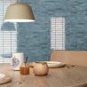 Carrelage mur effet zellige Riad océan 10x30 cm