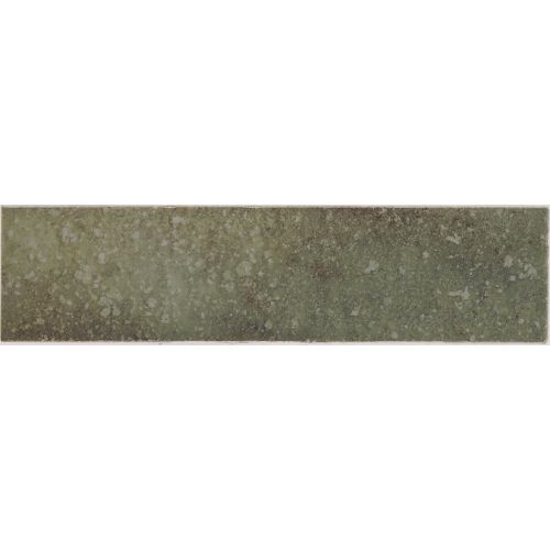 Carrelage mur effet zellige Riad vert 6,3x25 cm