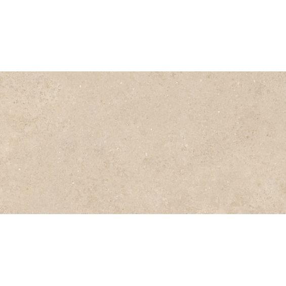 Carrelage sol et mur effet pierre Hyatt beige60x120 cm