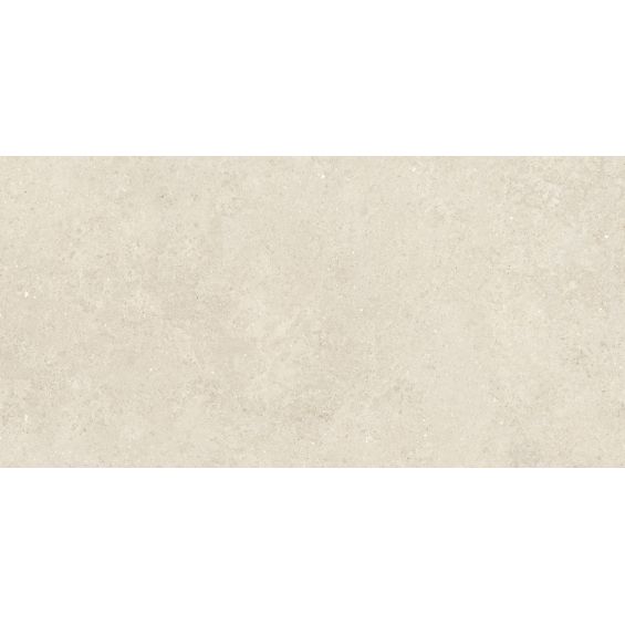 Carrelage sol et mur effet pierre Hyatt ivoire60x120 cm