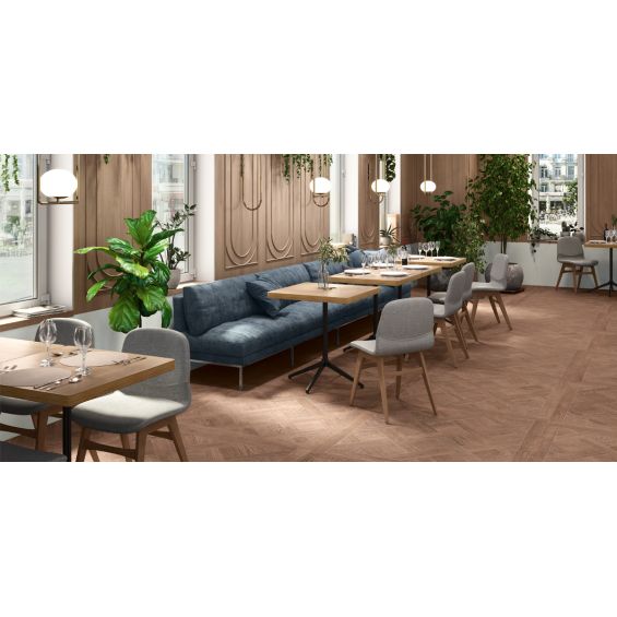 Carrelage sol imitation parquet Tijuca acacia 120x120 cm