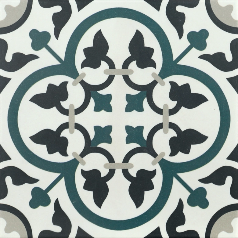 Carrelage sol effet carreaux de ciment Montaigne St-Etienne 20x20 cm