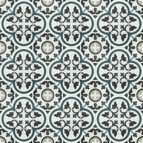 Carrelage sol effet carreaux de ciment Montaigne St-Etienne 20x20 cm