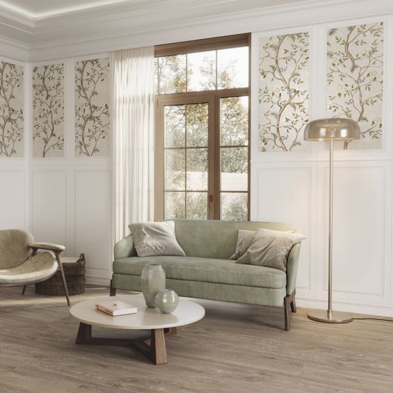 Frise Boiserie moulure blanc 2x60 cm