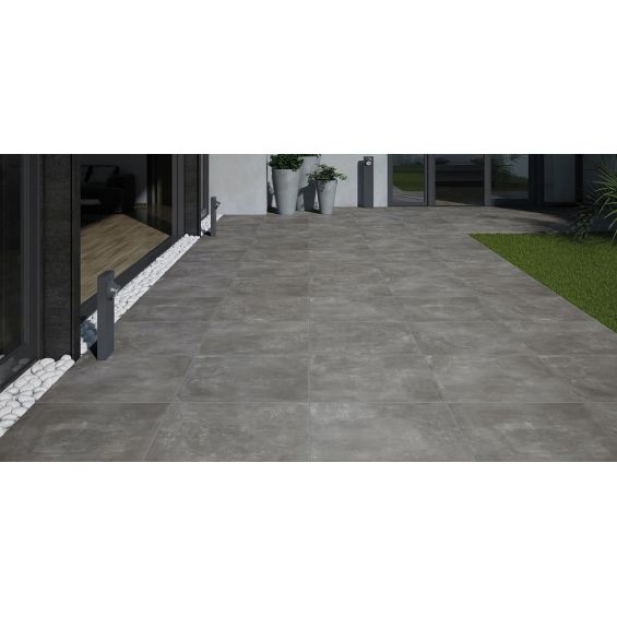 Dalle extérieur Vigo 2.0 graphite R11 60x60 cm