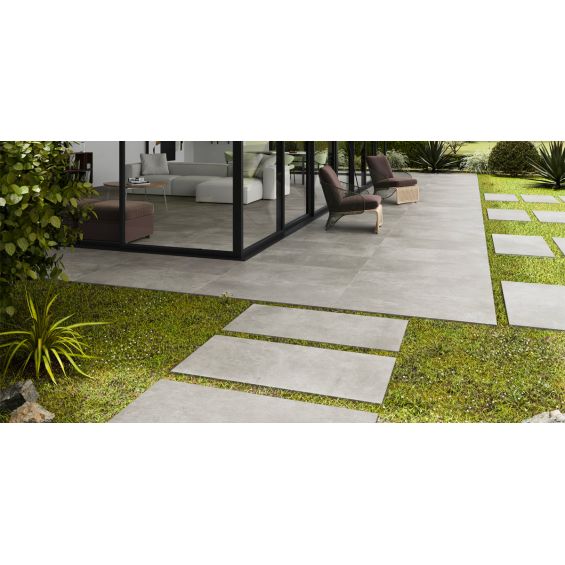 Dalle extérieur Malte 2.0gris R11 60x120 cm