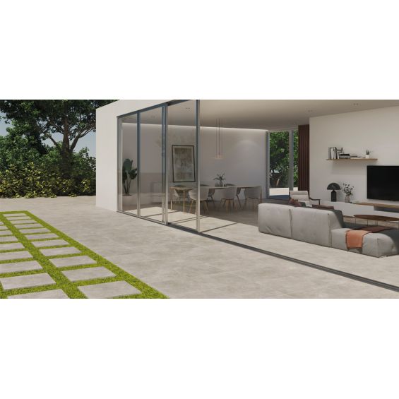 Dalle extérieur Nara 2.0 gris R1160x90 cm