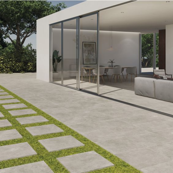 Dalle extérieur Nara 2.0 gris R1160x90 cm