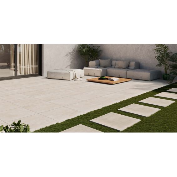 Dalle extérieur Doha 2.0 beige R11 60x60 cm