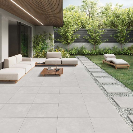 Dalle extérieur Doha 2.0 perle R11 60x60 cm