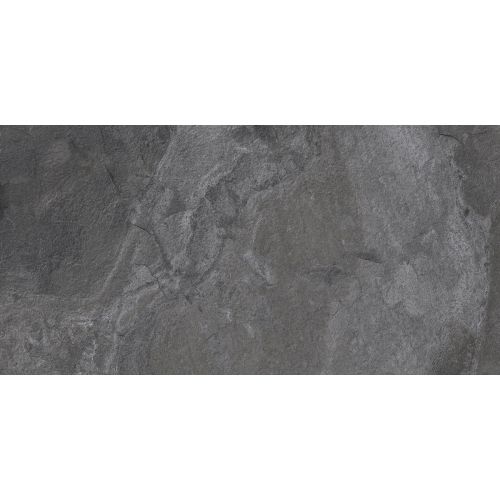 Carrelage sol extérieur effet pierre de Bali Kuta Black R11 30x60 cm