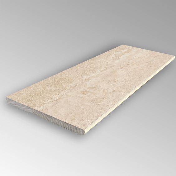 Margelles d'angle droit 90° piscine Pétra 30x90 cm (2 pièces)