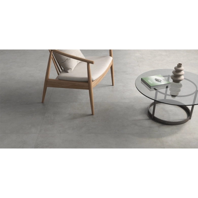 Carrelage sol moderne Nikkō gris90x90 cm