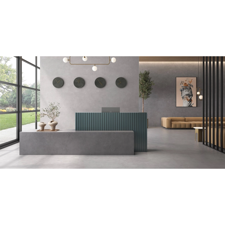 Carrelage sol moderne Nikkō gris90x90 cm