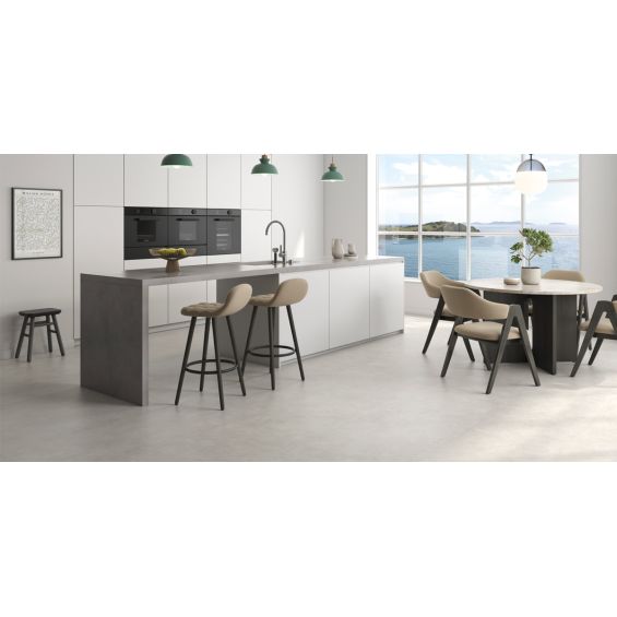 Carrelage sol moderne Nikkō gris cendré 60x60 cm