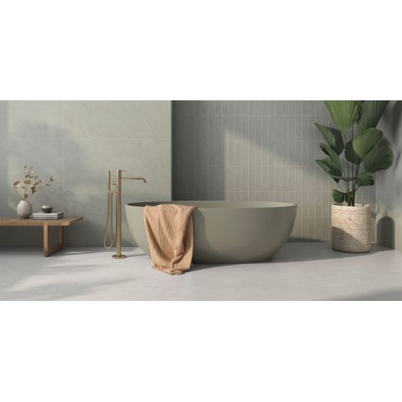 Carrelage sol moderne Nikkō menthe 60x120 cm