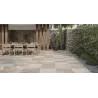 Carrelage sol extérieur Pierre de Bali Météor Mix terre R11 30x60 cm