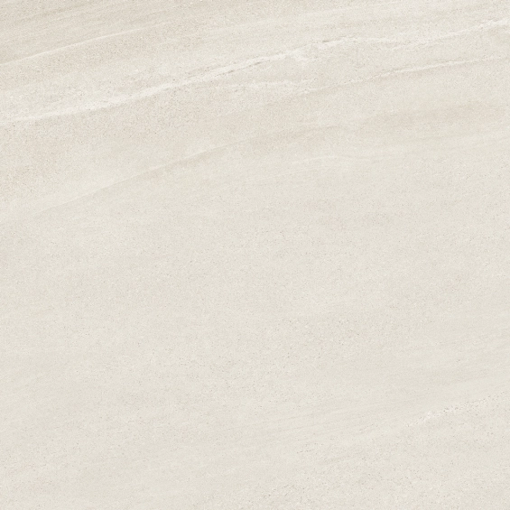 Carrelage sol effet pierre Tikal Blanc grisé 100x100 cm