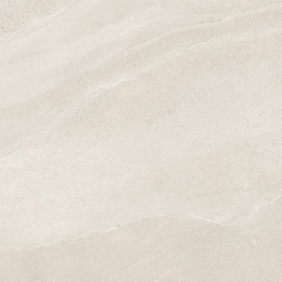 Carrelage sol effet pierre Tikal Blanc grisé 100x100 cm