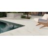 Carrelage sol extérieur effet pierre Lumina marbreR10 60x60 cm