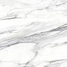 Carrelage sol et mur effet marbre mat Kallos blanc grisé 6060 cm