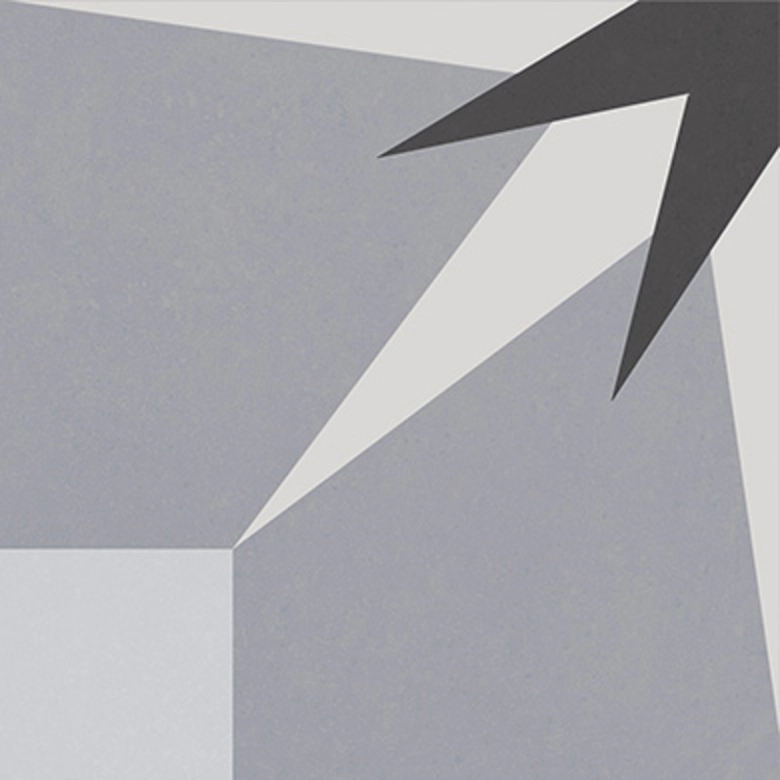 Carrelage sol effet carreaux de ciment Manzanillo black 16.516.5 cm