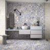 Carrelage sol effet carreaux de ciment Water Azulejos 44x44 cm
