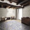Carrelage sol effet carreaux de ciment Water Azulejos 44x44 cm