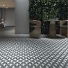 Carrelage sol effet carreaux de ciment Classico pop cold 20x20 cm