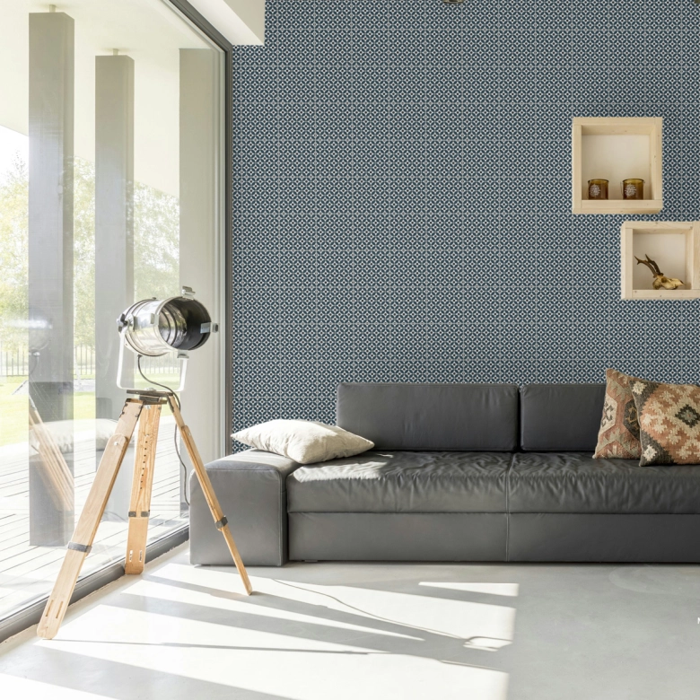 Carrelage sol effet carreaux de ciment Classico manila cold 20x20 cm