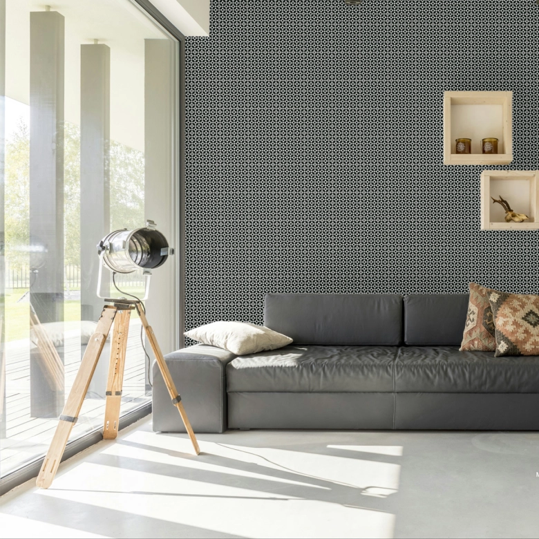 Carrelage sol effet carreaux de ciment Classico manila white 20x20 cm