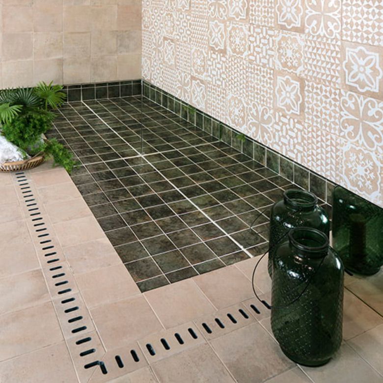 Carrelage sol effet carreaux de ciment Talamanca Kasma blanc 2020 cm