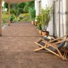 Carrelage sol Talamanca terre 20x20 cm