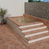 Carrelage sol Talamanca marron 20x20 cm