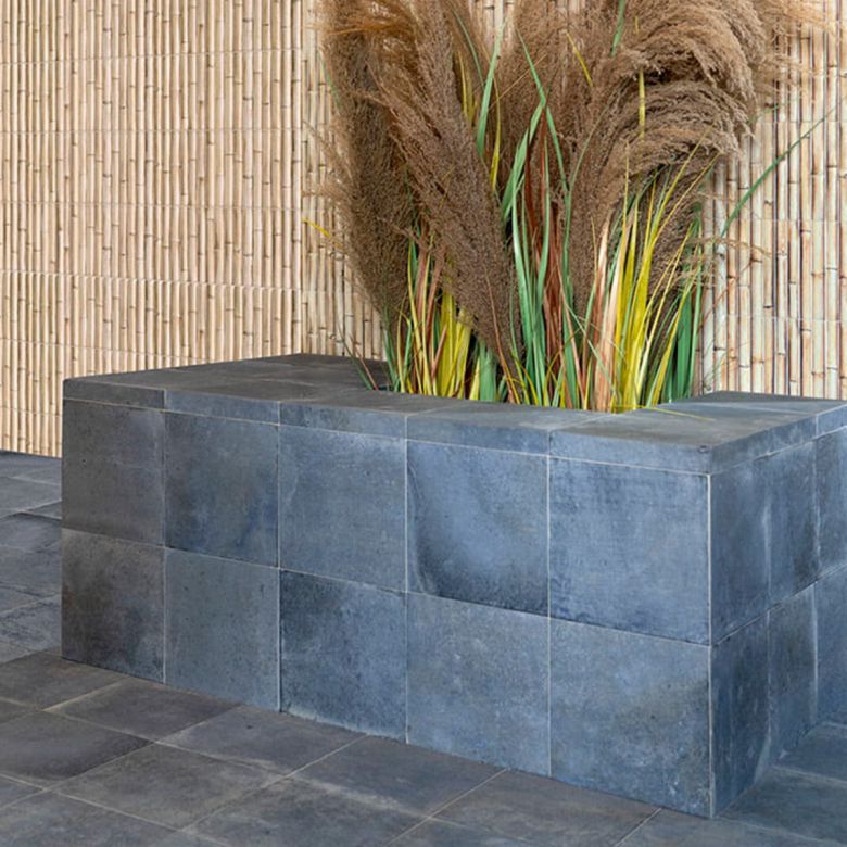 Carrelage sol Talamanca bleu 20x20 cm