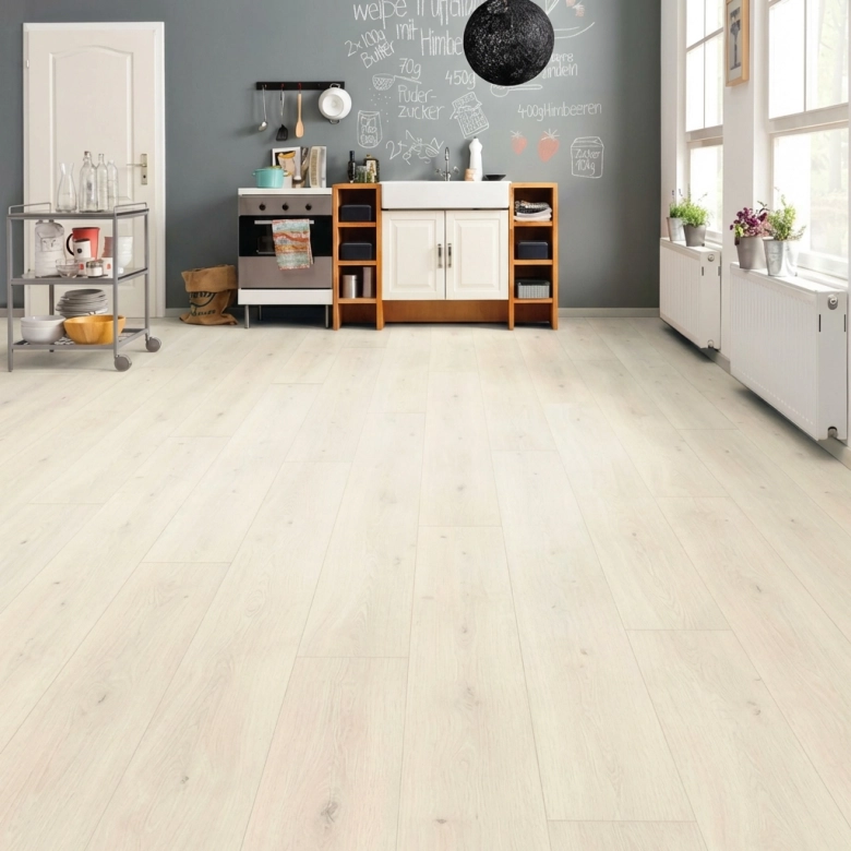 Calgary planche XXL Chêne emilia blanc 24,3*220 cm